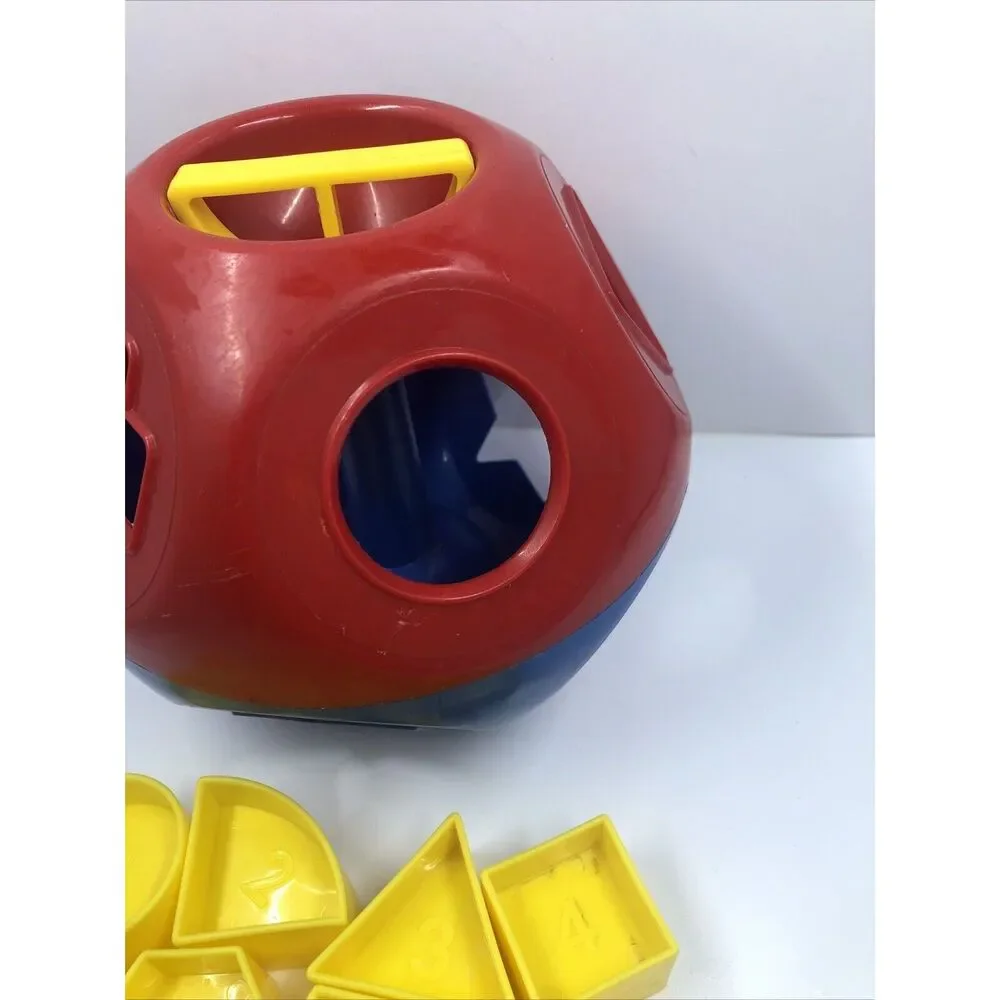 Tupperware Shape O Toy Kids Baby Toddler Development Sorting Ball Complete #set